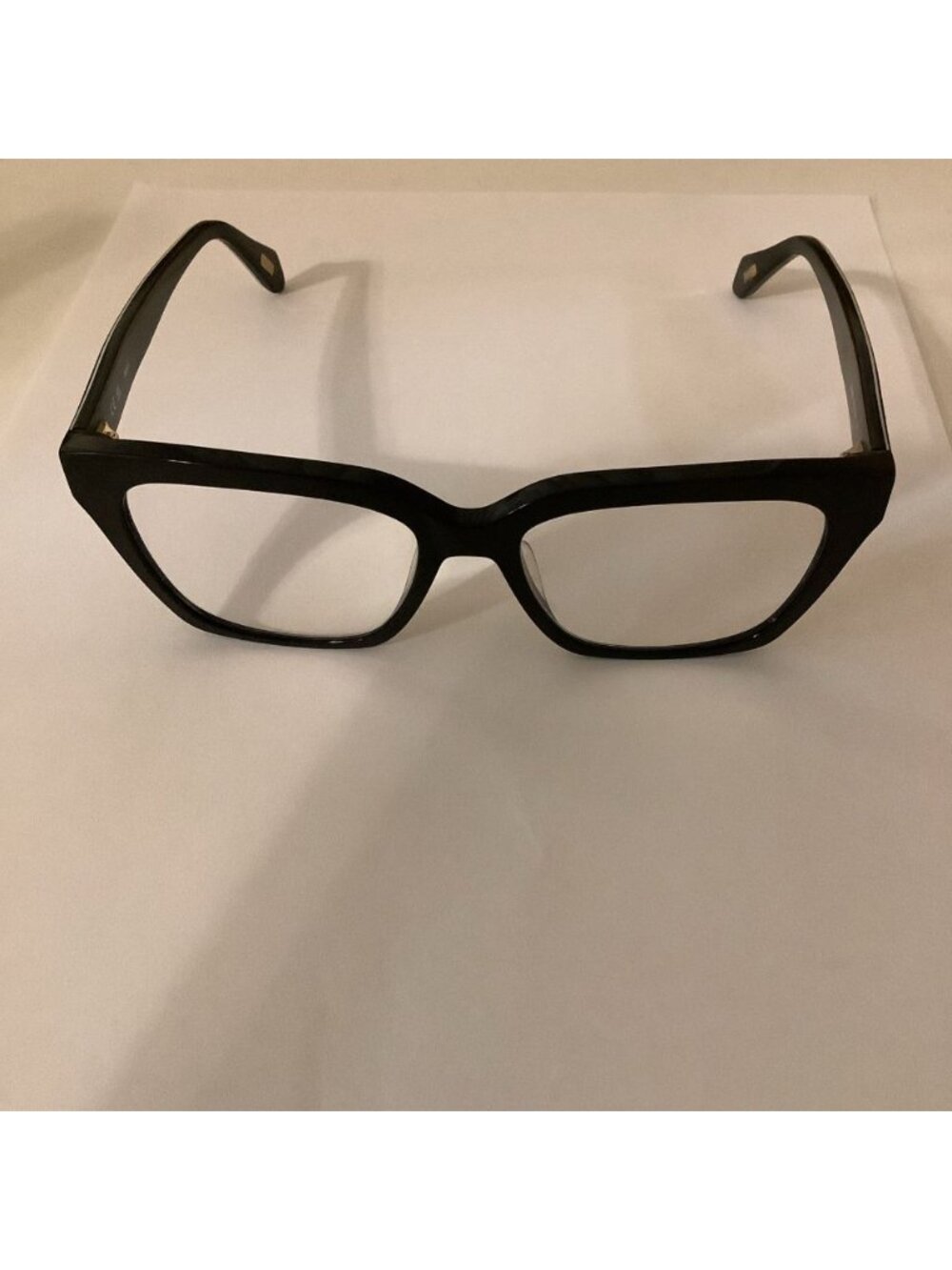Just Cavalli VJC002 700Y Eyeglasses Women's Black Full Rim Square Shape, Used